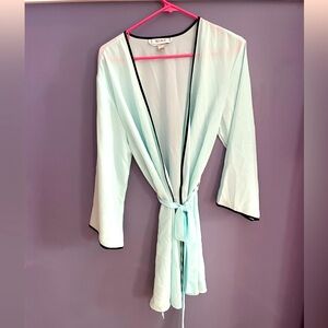 Chiffon robe